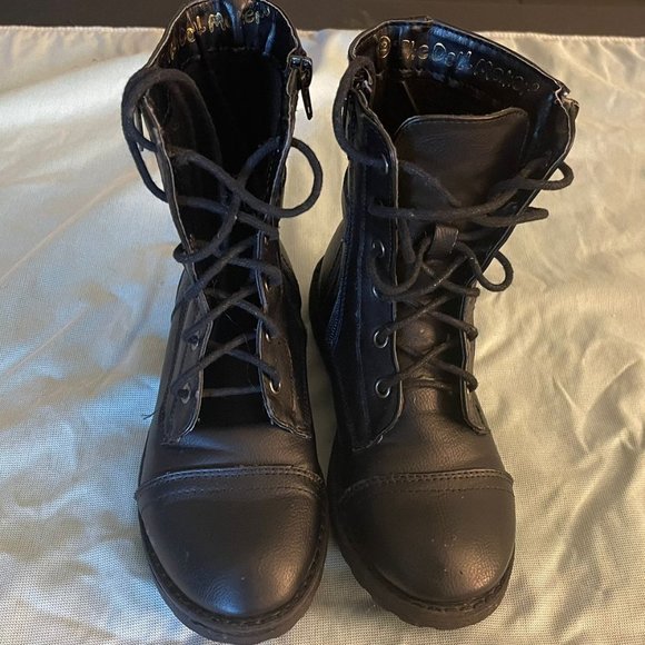 Fashion Nova Shoes Girl Combat Boots Poshmark